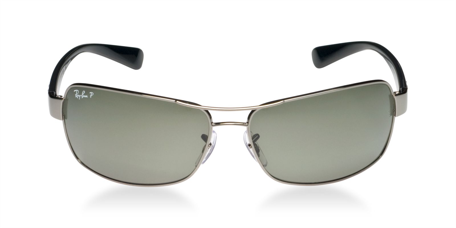 Ray Ban Rb3379 004 58 Polarized Gunmetal Sunglasses Lux Eyewear